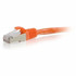 C2G 00876 C2G 1ft Cat6 Snagless Shielded (STP) Ethernet Cable - Cat6 Network Patch Cable - PoE - Orange