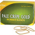 Alliance Rubber Company Alliance Rubber 20335 Alliance Rubber 20335 Pale Crepe Gold Rubber Bands - Size #33