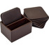 Dacasso Limited, Inc Dacasso A3443 Dacasso Leather Square Coaster Set