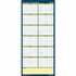 House of Doolittle 3974 House of Doolittle Laminated Yearly Wall Planner