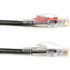 Black Box Corporation Black Box C5EPC70-BK-06 Black Box GigaBase 3 Cat.5e UTP Patch Network Cable