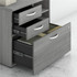 Bush Industries, Inc Bush Business Furniture HYF130PGSU-Z Bush Business Furniture Hybrid Office Storage Cabinet with Drawers and Shelves