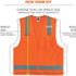 Tenacious Holdings, Inc GloWear 24019 GloWear 8249Z Type R Class 2 Economy Surveyors Vest