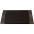 Dacasso Limited, Inc Protacini P6201 Protacini Castlerock Gray Italian Patent Leather 34" x 20" Side-Rail Desk Pad