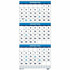 House of Doolittle 3640 House of Doolittle Three-month Vertical Wall Calendar