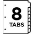 Avery Avery&reg; 14437 Avery&reg; Big Tab Printable White Label Dividers