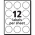 Avery Avery&reg; R1616 Avery&reg; Removable ID Labels