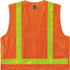 Tenacious Holdings, Inc GloWear 21435 GloWear 8250ZHG Type R Class 2 Hi-Gloss Surveyors Vest