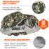 Tenacious Holdings, Inc Chill-Its 12507 Chill-Its 6630 Camo Skull Cap - Terry Cloth