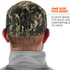 Tenacious Holdings, Inc Chill-Its 12507 Chill-Its 6630 Camo Skull Cap - Terry Cloth