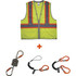 Tenacious Holdings, Inc GloWear 24183 GloWear 8231TVK Hi-Vis Tool Tethering Safety Vest Kit - Class 2