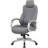 Norstar Office Products Inc Boss B8871-GY Boss Hinged Arm Executive Chair With Synchro-Tilt, Grey
