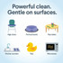 The Clorox Company Clorox 32486 Clorox Free & Clear Compostable All Purpose Cleaning Wipes