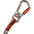 Tenacious Holdings, Inc Squids 19809 Squids 3109F(x) Dbl-Locking Single Carabiner Tool Lanyard with Swivel - 25lbs Tenacious Holdings, Inc Squids 19809 Squids 3109F(x) Dbl-Locking Single Carabiner Tool Lanyard with Swivel - 25lbs