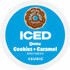 Keurig Dr Pepper Inc. McCafe 9881CT McCafe K-Cup Iced Duos Cookies & Caramel Coffee