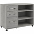 Bush Industries, Inc Bush Business Furniture HUF140PG Bush Business Furniture Hustle Office Storage Cabinet with Wheels