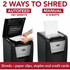 ACCO Brands Corporation GBC WSM1757604 GBC AutoFeed+ Home Office Shredder, 150X, Super Cross-Cut, 150 Sheets