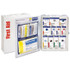 FIRST AID ONLY, INC. 90658021 SmartCompliance Food Service Cabinet Without Medication, 25 People, 94 Pieces, Metal Case