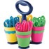 Acme United Corporation Westcott 14756 Westcott Teachers Scissors Caddy with 24 pieces of 14606 Blunt