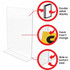 Deflecto, LLC Deflecto 69201 Deflecto Classic Image Double-Sided Sign Holder