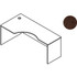 Bush Industries, Inc Bush Business Furniture WC12932 Bush Business Furniture Series C 72W Left Hand Corner Module in Mocha Cherry
