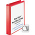 Business Source 26980 Business Source Red D-ring Binder