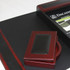 Dacasso Limited, Inc Dacasso A8009 Dacasso Rosewood & Leather Memo Holder