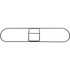 Genuine Joe 48264 Genuine Joe Clip-On 24" Dust Mop Frame