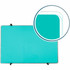 Floortex FCVGM3040TG Floortex Viztex&reg; Glacier Teal Multi-Purpose Grid Glass Dry-Erase Board 30" x 40"