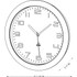 Alba, Inc Alba HORNEWP Alba Wall Clock