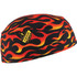 Tenacious Holdings, Inc Chill-Its 12514 Chill-Its 6630 Flames Skull Cap - Terry Cloth