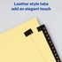 Avery Avery&reg; L21331 Avery&reg; Preprinted Tab Dividers - Gold Reinforced Edge