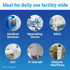 The Clorox Company Clorox Healthcare 30826CT Clorox Healthcare Hydrogen Peroxide Cleaner Disinfectant Wipes