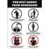 Avery Avery&reg; 83174 Avery&reg; Surface Safe PREVENT GERMS Wall Decals
