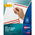 Avery Avery&reg; LSK8B Avery&reg; Print & Apply Clear Label Dividers - Index Maker Easy Apply Label Strip