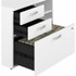 Bush Industries, Inc Bush Business Furniture HYF130WHSU-Z Bush Business Furniture Hybrid Office Storage Cabinet with Drawers and Shelves