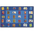 Carpets for Kids 2600 Carpets for Kids Reading Book Rectangle Seating Rug