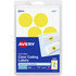 Avery Avery&reg; 2020YG Avery&reg; 1-1/4" Color-Coding Labels