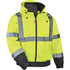 Tenacious Holdings, Inc GloWear 24479 GloWear 8379 Type R Class 3 Hi-Vis Fleece Lined Bomber Jacket