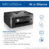 Brother Industries, Ltd Brother MFC-J1010DW Brother MFC-J1010DW Wireless Inkjet Multifunction Printer - Color