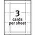 Avery Avery&reg; 5388 Avery&reg; Laser, Inkjet Printable Index Cards