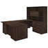 Bush Industries, Inc Bush Business Furniture OF5003BWSU Bush Business Furniture Office 500 Black Walnut Desk