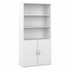 Bush Industries, Inc Bush Business Furniture STC015WH Bush Business Furniture Studio C 5 Shelf Bookcase with Doors