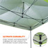 Tenacious Holdings, Inc Shax 12900 Shax 6000 Heavy-Duty Pop-Up Tent - 10ft x 10ft / 3m x 3m