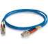 Legrand Group C2G 37367 C2G-3m LC-LC 50/125 OM2 Duplex Multimode PVC Fiber Optic Cable - Blue