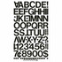 Chartpak, Inc Chartpak 01030 Chartpak Vinyl Helvetica Style Letters/Numbers