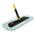 RUBBERMAID COMMERCIAL PROD. HYGEN™ Q449 HYGEN Dust Mop Heads With Fringe, Green, 48", Microfiber