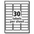Avery Avery&reg; 55160 Avery&reg; Repositionable Address Labels