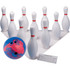 Champion Sports BPSET Champion Sports Plastic Bowling Ball & Pin Set