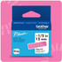 Brother Industries, Ltd Brother BTAGP35 Brother P-touch BTAG-P35 White on Pink Label Tape